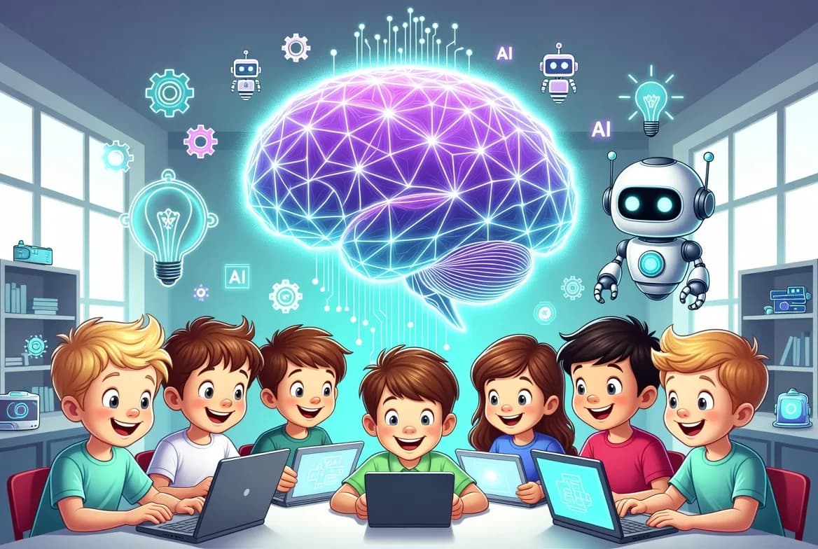 AI gyerekeknek – kártyakép