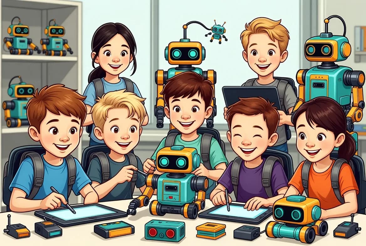 Robotika – kártyakép